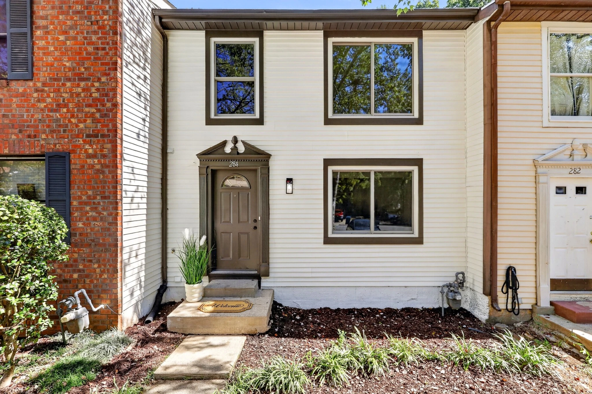 Front entrance and updated windows · 284 Roswell Commons Circle